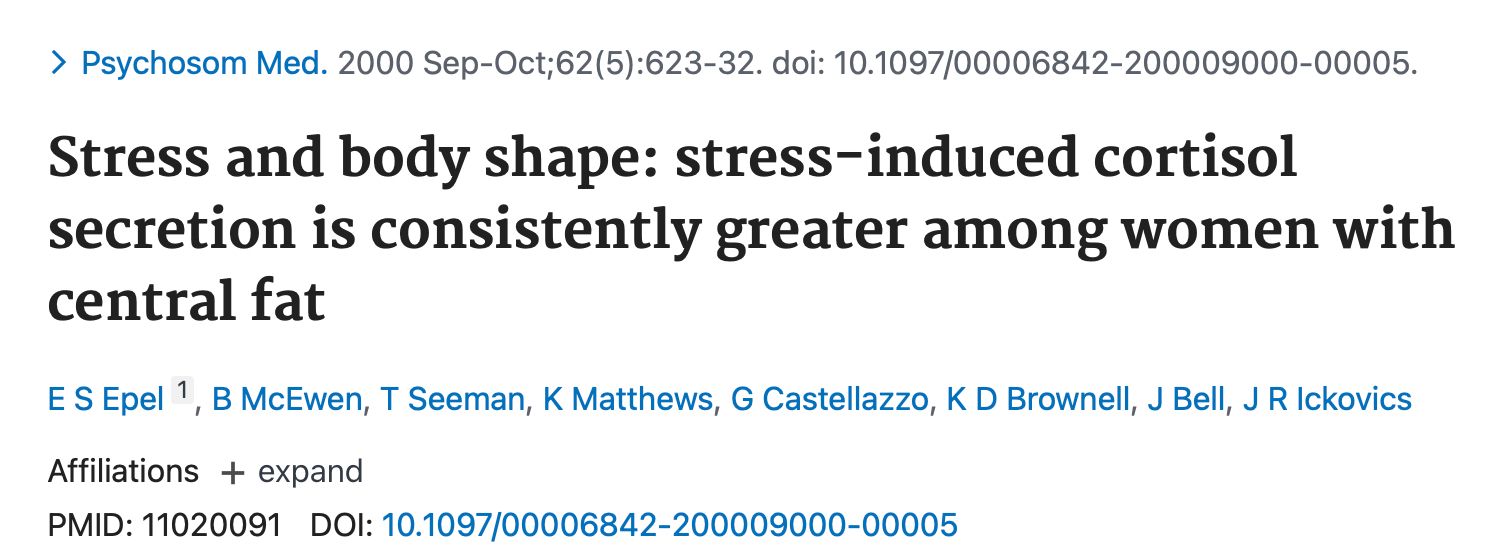 מחקר קורטיזול